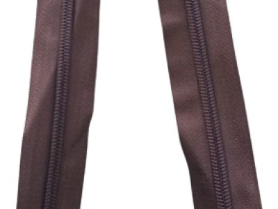 Cierre Nylon  Diente Grueso 75cm Cafe — MKS Mercería