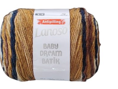 Lanoso Baby Dream Batik Tonos Cafes 100gr — MKS Mercería