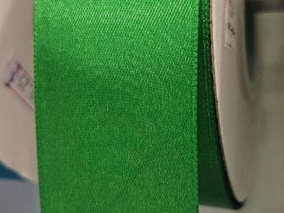 Cinta Satin Generica 4.00cm Color Verde Musgo X Metro — MKS Mercería