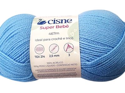 Lana Cisne Super Bebe Azul 100gr — MKS Mercería
