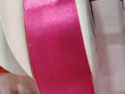 Cinta Satin Generica 4.00cm Color Fucsia X Metro — MKS Mercería