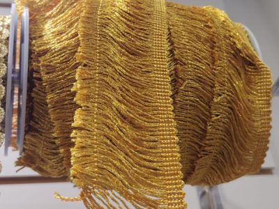 Fleco Lurex Dorado X Metro — MKS Mercería