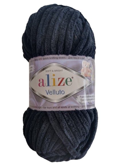 Alize Chenille Negro