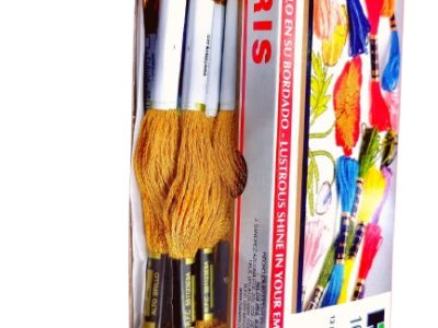 Hilo Iris Para Bordar Madeja Color Mostaza — MKS Mercería