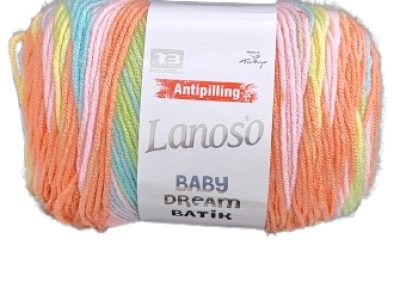 Lanoso Baby Dream Batik Tonos Pasteles 100gr — MKS Mercería