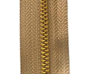 Cierre Bronce Color Cafe 20cm — MKS Mercería