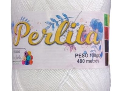 Lana Perlita  Blanco 100gr — MKS Mercería