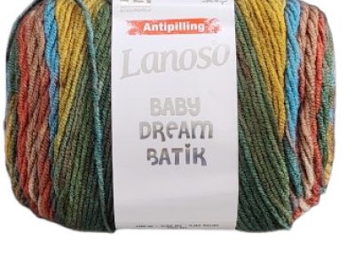 Lanoso Baby Dream Batik Tonos Rojos 100gr — MKS Mercería