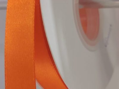 Cinta Satin Generica 1.5cm Color Naranja   X Metro — MKS Mercería