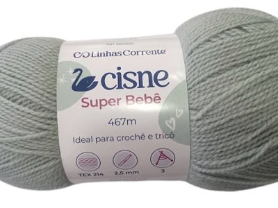 Lana Cisne Super Bebe Gris 100gr — MKS Mercería