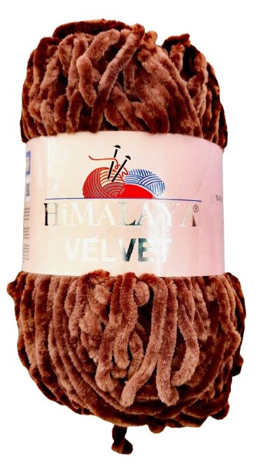 Lana Dulce Chenille Brillante 100g CafÉ