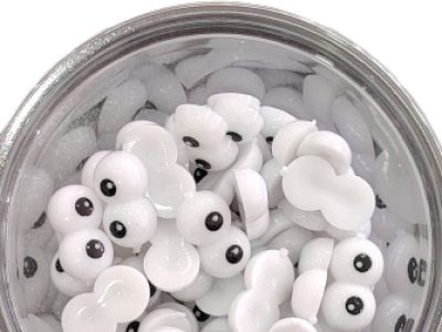 Ojos Siameses De Plastico — MKS Mercería