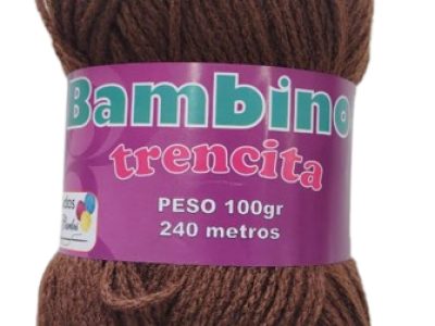 Lana Bambino Trencita 100gr  Cafe