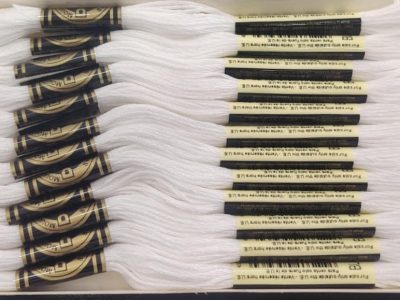 Hilo Dmc Para Bordar Blanco — MKS Mercería