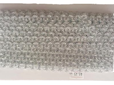 Trencilla Plateada 10mm — MKS Mercería