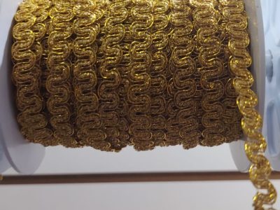 Trencilla Dorada 10mm — MKS Mercería
