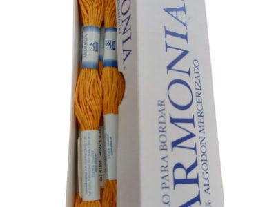 Hilo Pasa Para Bordar Madeja Color Miel — MKS Mercería